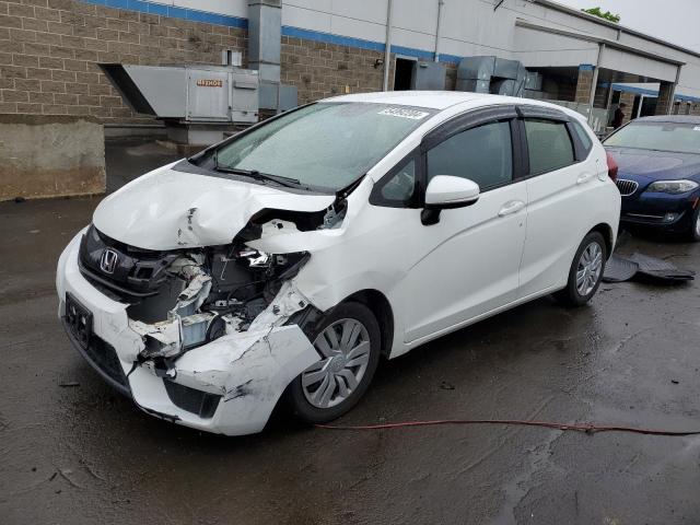 JHMGK5H59GS005412 - 2016 HONDA FIT LX WHITE photo 1