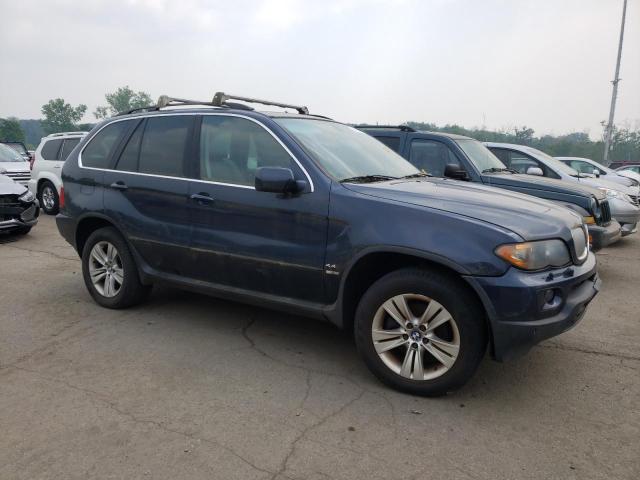 5UXFB53525LV11741 - 2005 BMW X5 4.4I BLUE photo 4