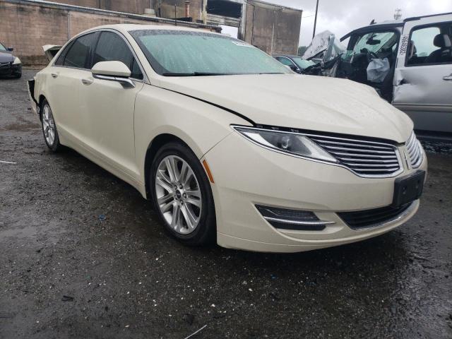 3LN6L2LU1ER826242 - 2014 LINCOLN MKZ HYBRID BEIGE photo 1