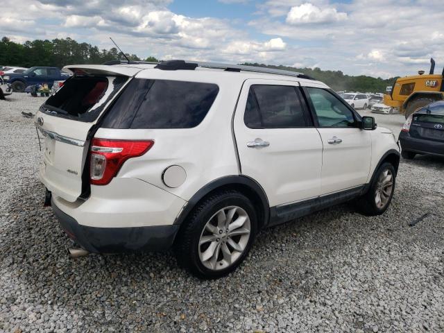 1FM5K8F88DGB41998 - 2013 FORD EXPLORER LIMITED WHITE photo 3