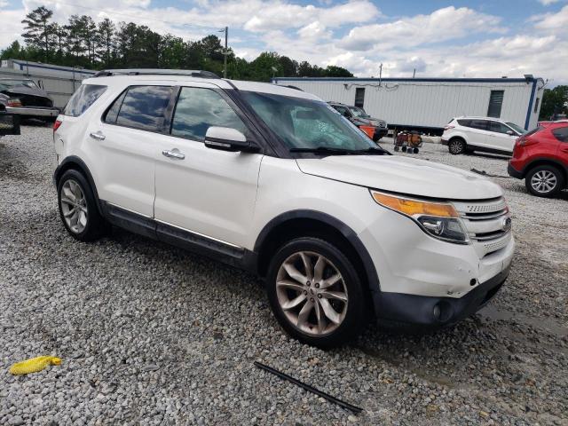 1FM5K8F88DGB41998 - 2013 FORD EXPLORER LIMITED WHITE photo 4