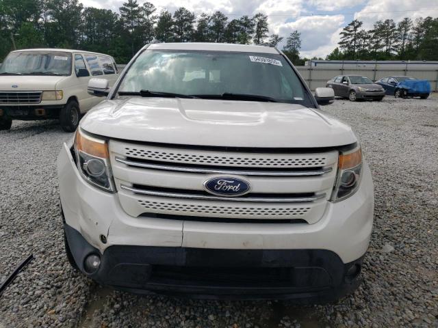 1FM5K8F88DGB41998 - 2013 FORD EXPLORER LIMITED WHITE photo 5
