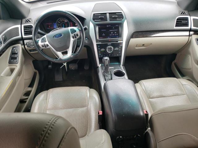 1FM5K8F88DGB41998 - 2013 FORD EXPLORER LIMITED WHITE photo 8