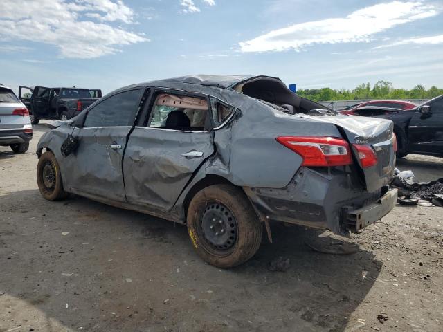 3N1AB7AP2JY224142 - 2018 NISSAN SENTRA S GRAY photo 2