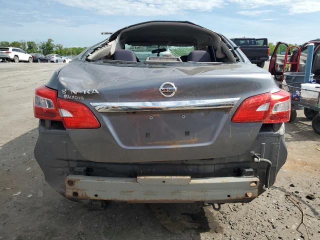 3N1AB7AP2JY224142 - 2018 NISSAN SENTRA S GRAY photo 6