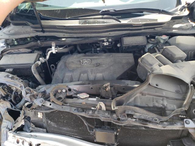 5FRYD7H57HB001903 - 2017 ACURA MDX SPORT HYBRID TECHNOLOGY GRAY photo 12