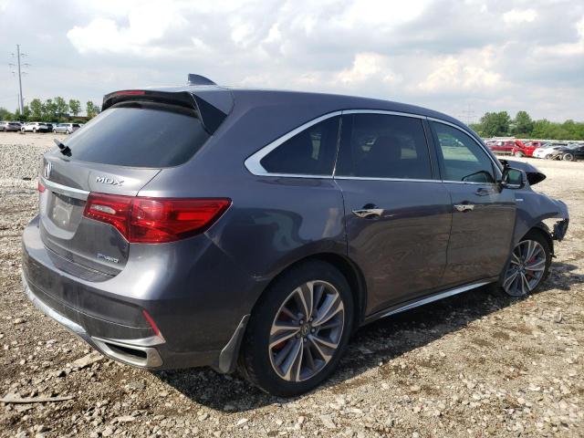 5FRYD7H57HB001903 - 2017 ACURA MDX SPORT HYBRID TECHNOLOGY GRAY photo 3
