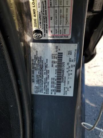 3FAHP0HA4BR212470 - 2011 FORD FUSION SE GRAY photo 12