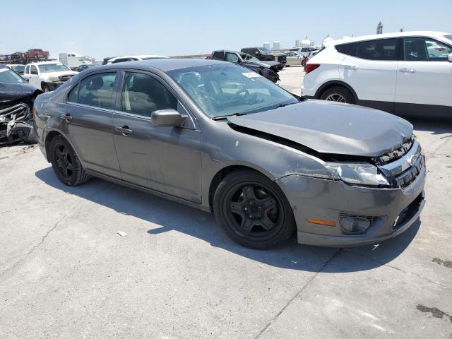 3FAHP0HA4BR212470 - 2011 FORD FUSION SE GRAY photo 4