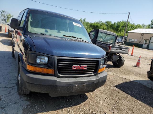 1GTZ7TBG0D1164346 - 2013 GMC SAVANA G3500 BLUE photo 5