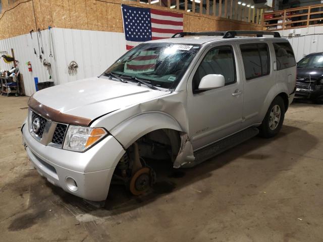 5N1AR18W15C738173 - 2005 NISSAN PATHFINDER LE SILVER photo 1