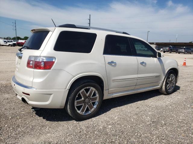 1GKKRTED2BJ321633 - 2011 GMC ACADIA DENALI WHITE photo 3