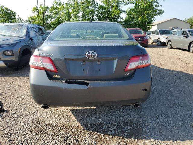 4T1BK3EKXBU129434 - 2011 TOYOTA CAMRY SE GRAY photo 6