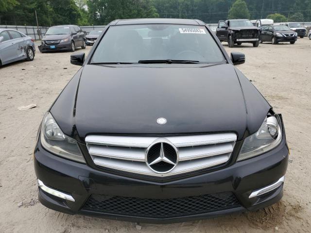 WDDGF4HB7DA762905 - 2013 MERCEDES-BENZ C 250 BLACK photo 5