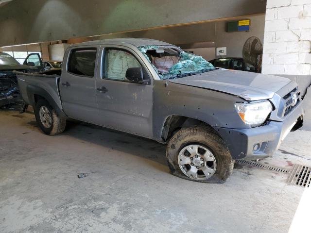 5TFJX4GN7EX035822 - 2014 TOYOTA TACOMA DOUBLE CAB GRAY photo 4