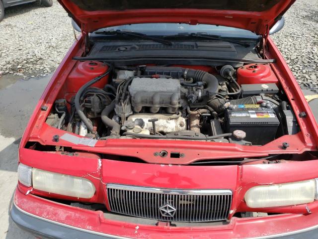 1C3XU4535PF625325 - 1993 CHRYSLER LEBARON RED photo 11