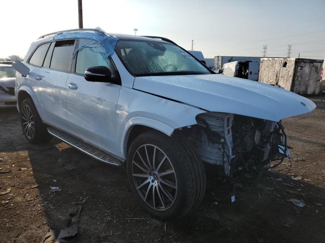 4JGFF5KE8NA707312 - 2022 MERCEDES-BENZ GLS 450 4MATIC WHITE photo 4