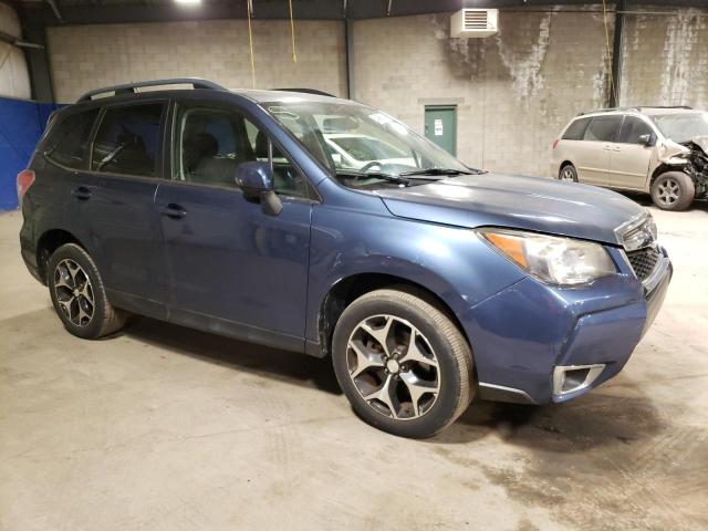 JF2SJGMCXEH427389 - 2014 SUBARU FORESTER 2.0XT TOURING BLUE photo 4