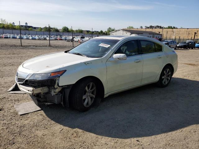 19UUA8F5XEA006276 - 2014 ACURA TL TECH WHITE photo 1