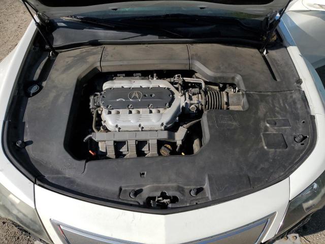 19UUA8F5XEA006276 - 2014 ACURA TL TECH WHITE photo 11