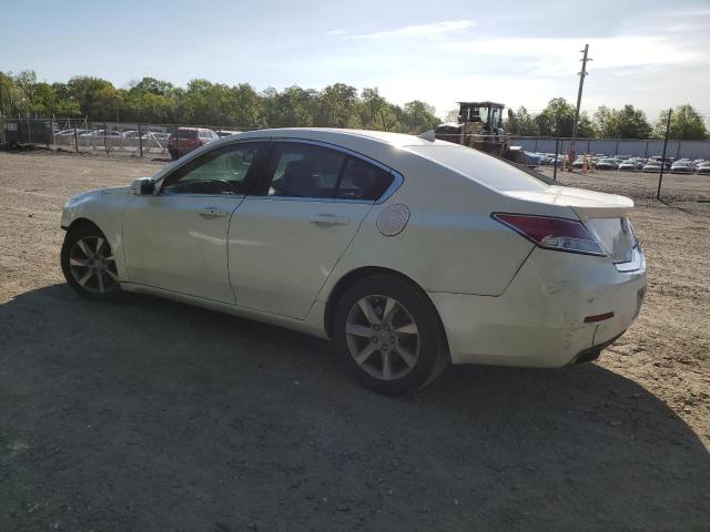19UUA8F5XEA006276 - 2014 ACURA TL TECH WHITE photo 2