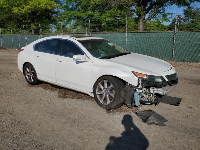 19UUA8F5XEA006276 - 2014 ACURA TL TECH WHITE photo 4