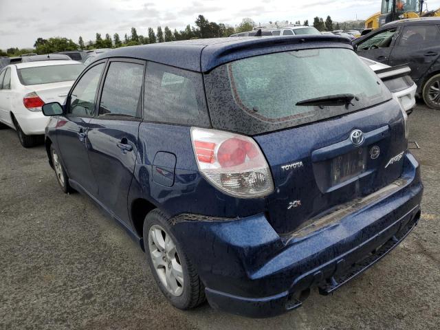 2T1KR32E75C486456 - 2005 TOYOTA COROLLA MA XR BLUE photo 2