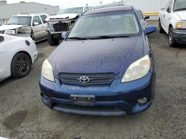 2T1KR32E75C486456 - 2005 TOYOTA COROLLA MA XR BLUE photo 5