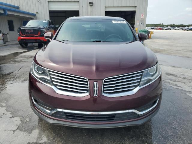 2LMPJ6LR9JBL19454 - 2018 LINCOLN MKX RESERVE BURGUNDY photo 5