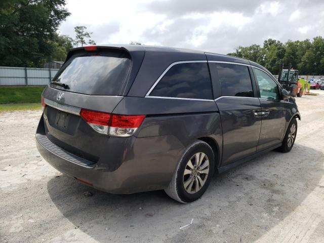 5FNRL5H47FB059723 - 2015 HONDA ODYSSEY EX GRAY photo 3
