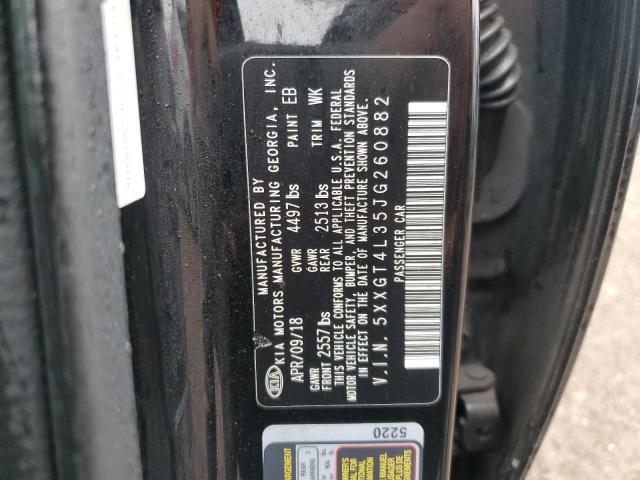 5XXGT4L35JG260882 - 2018 KIA OPTIMA LX 黑色 照片 12