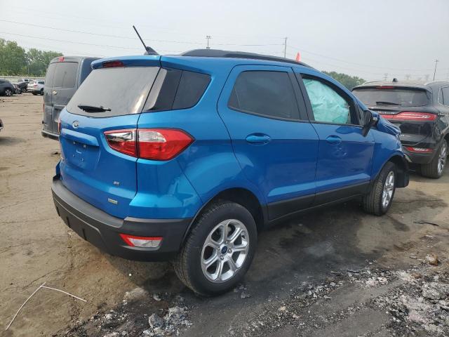 MAJ3S2GE4KC303729 - 2019 FORD ECOSPORT SE Bleu photo 3