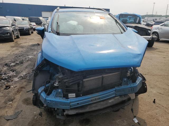 MAJ3S2GE4KC303729 - 2019 FORD ECOSPORT SE Bleu photo 5