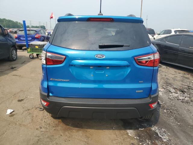 MAJ3S2GE4KC303729 - 2019 FORD ECOSPORT SE Bleu photo 6