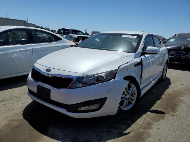 5XXGN4A77CG006366 - 2012 KIA OPTIMA EX WHITE photo 1