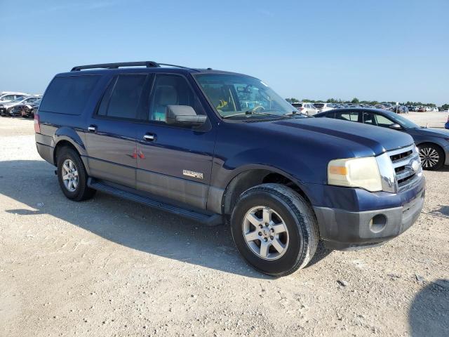 1FMFK15597LA04762 - 2007 FORD EXPEDITION EL XLT BLUE photo 4