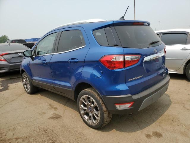 MAJ6P1WL3JC159548 - 2018 FORD ECOSPORT TITANIUM BLUE photo 2