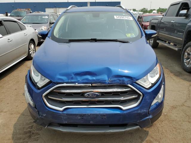 MAJ6P1WL3JC159548 - 2018 FORD ECOSPORT TITANIUM BLUE photo 5