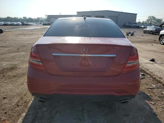 WDDGF8AB5DA885426 - 2013 MERCEDES-BENZ C 300 4MATIC RED photo 6