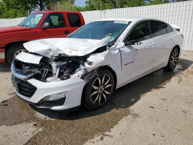 1G1ZG5ST6LF097108 - 2020 CHEVROLET MALIBU RS WHITE photo 1