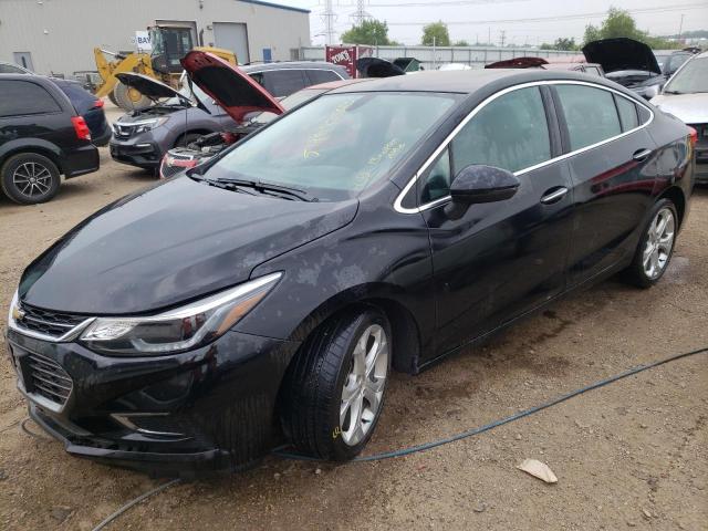 1G1BF5SM8H7201998 - 2017 CHEVROLET CRUZE PREMIER BLACK photo 1