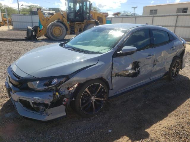 SHHFK7H4XMU225536 - 2021 HONDA CIVIC SPORT 蓝色 照片 1