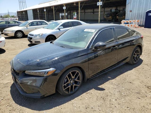 19XFL1H84NE012457 - 2022 HONDA CIVIC SPORT TOURING Schwarz Foto 1