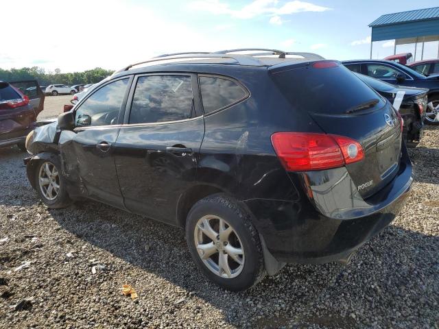 JN8AS58T39W058726 - 2009 NISSAN ROGUE S BLACK photo 2