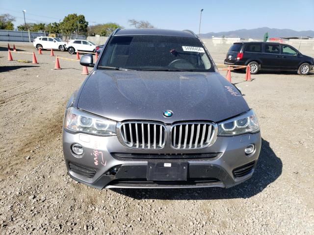 5UXWX7C52H0U39992 - 2017 BMW X3 XDRIVE35I GRAY photo 5