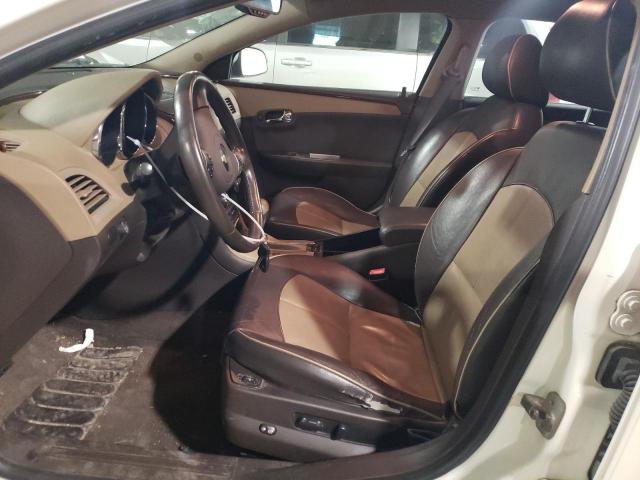 1G1ZE5EB8AF109037 - 2010 CHEVROLET MALIBU LTZ თეთრი ფოტო 7
