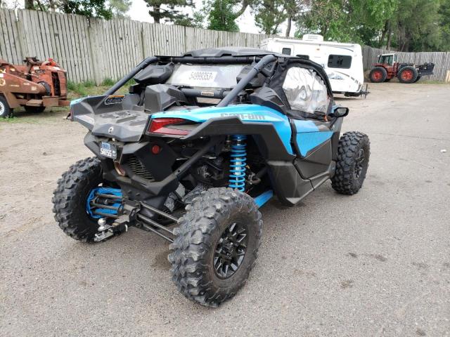 3JBVGAV42NE001090 - 2022 CAN-AM MAVERICK X DS TURBO RR BLUE photo 4