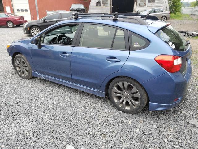 JF1GPAL67E8271927 - 2014 SUBARU IMPREZA SPORT PREMIUM BLUE photo 2