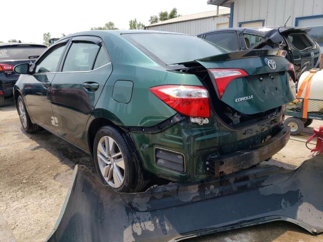 5YFBPRHE7FP254036 - 2015 TOYOTA COROLLA ECO GREEN photo 2