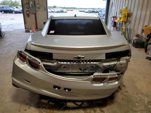 2G1FB1E3XD9149291 - 2013 CHEVROLET CAMARO LT SILVER photo 6